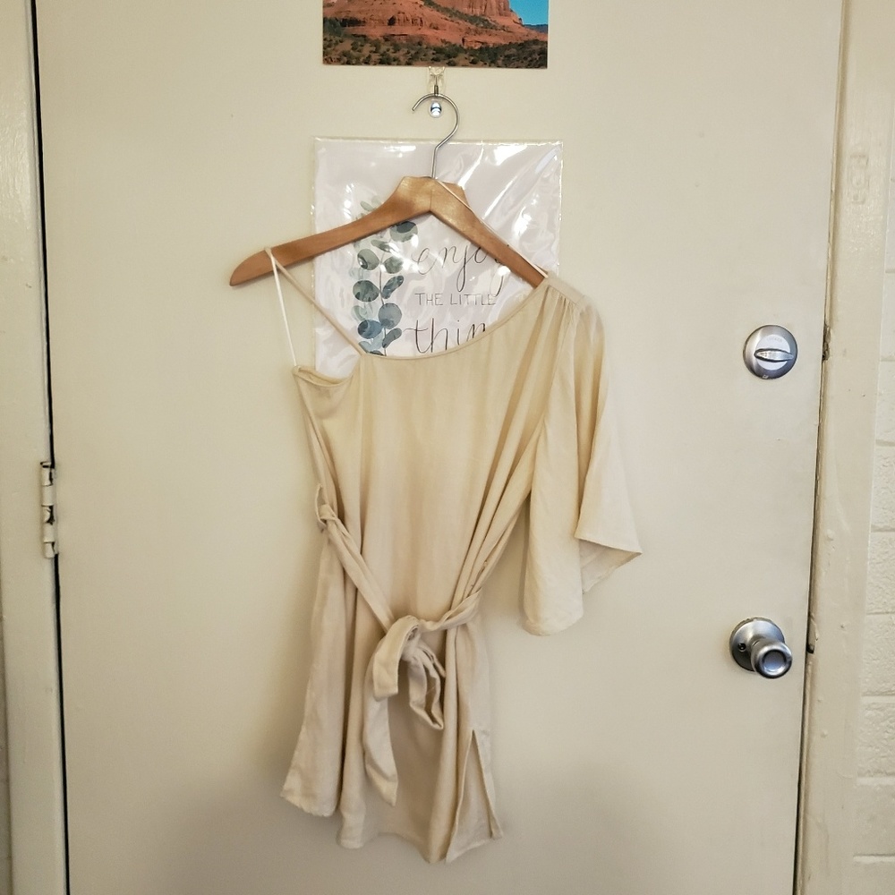 Zara Off the Shoulder Shirt